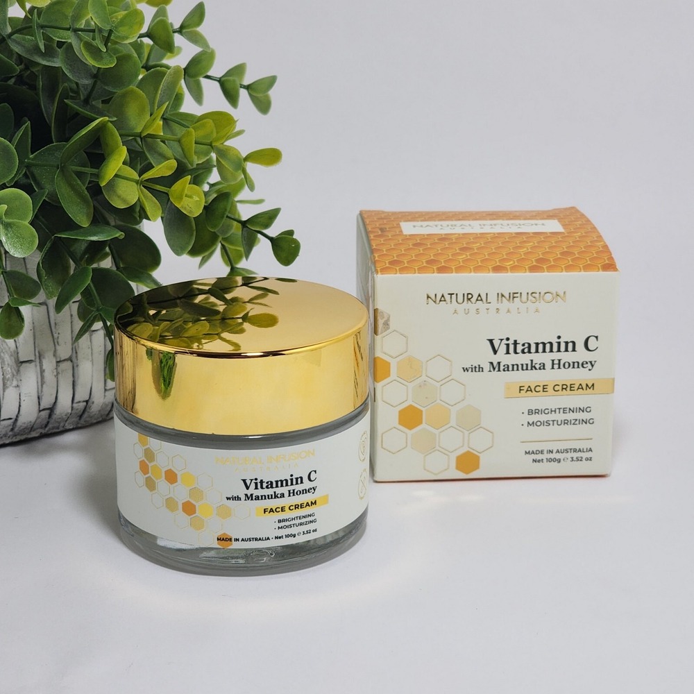 Natural Infusion Vitamin C With Manuka Honey Face Cream 3.52 oz / 100 g